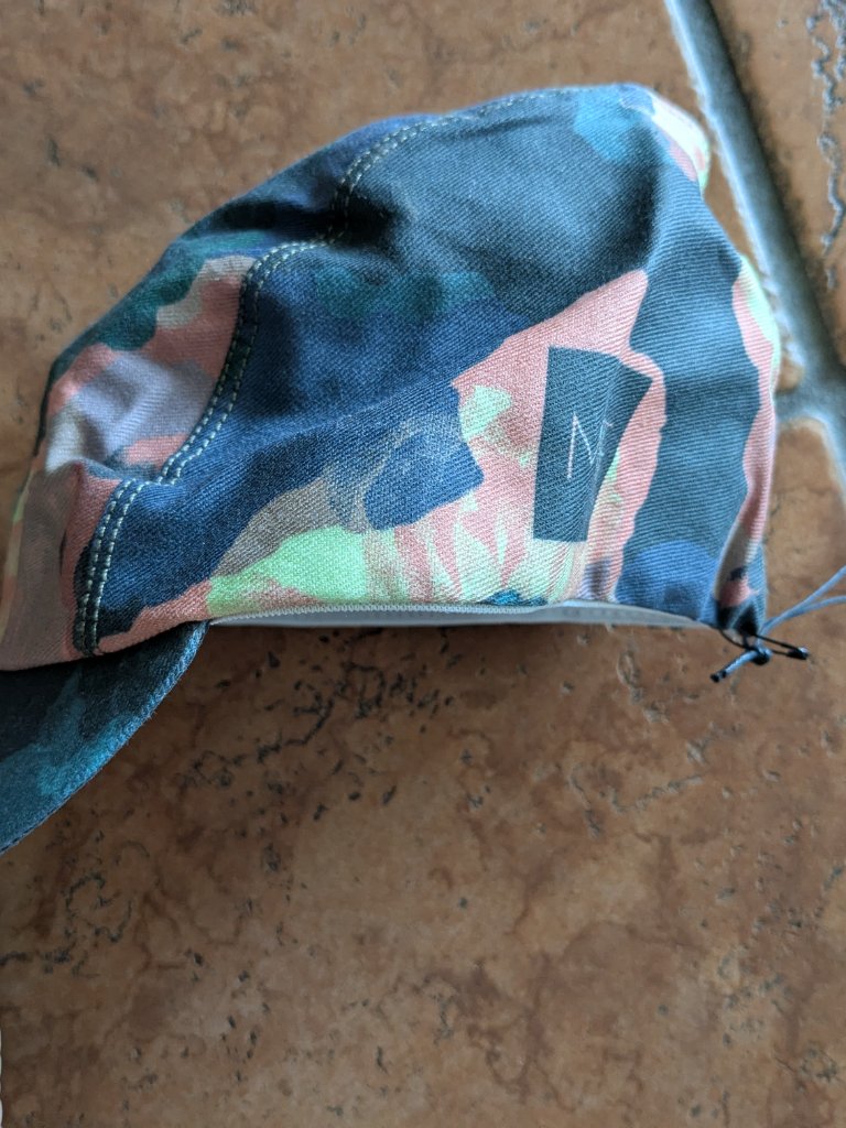 Machines For Freedom Printed Cycling Cap - Static Rose — image 5 of 5
